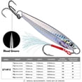 thumbnail image 2 of Señuelo para Pesca Vertical Metal Cebo Duro Artificial Curricán Jigging Trucha (plata), 2 of 3