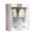 thumbnail image 1 of BIBS BPA-Free PP Baby Bottles Round Latex Slow Flow Ivory - 2 x 5oz Bottles 150ml, 1 of 4