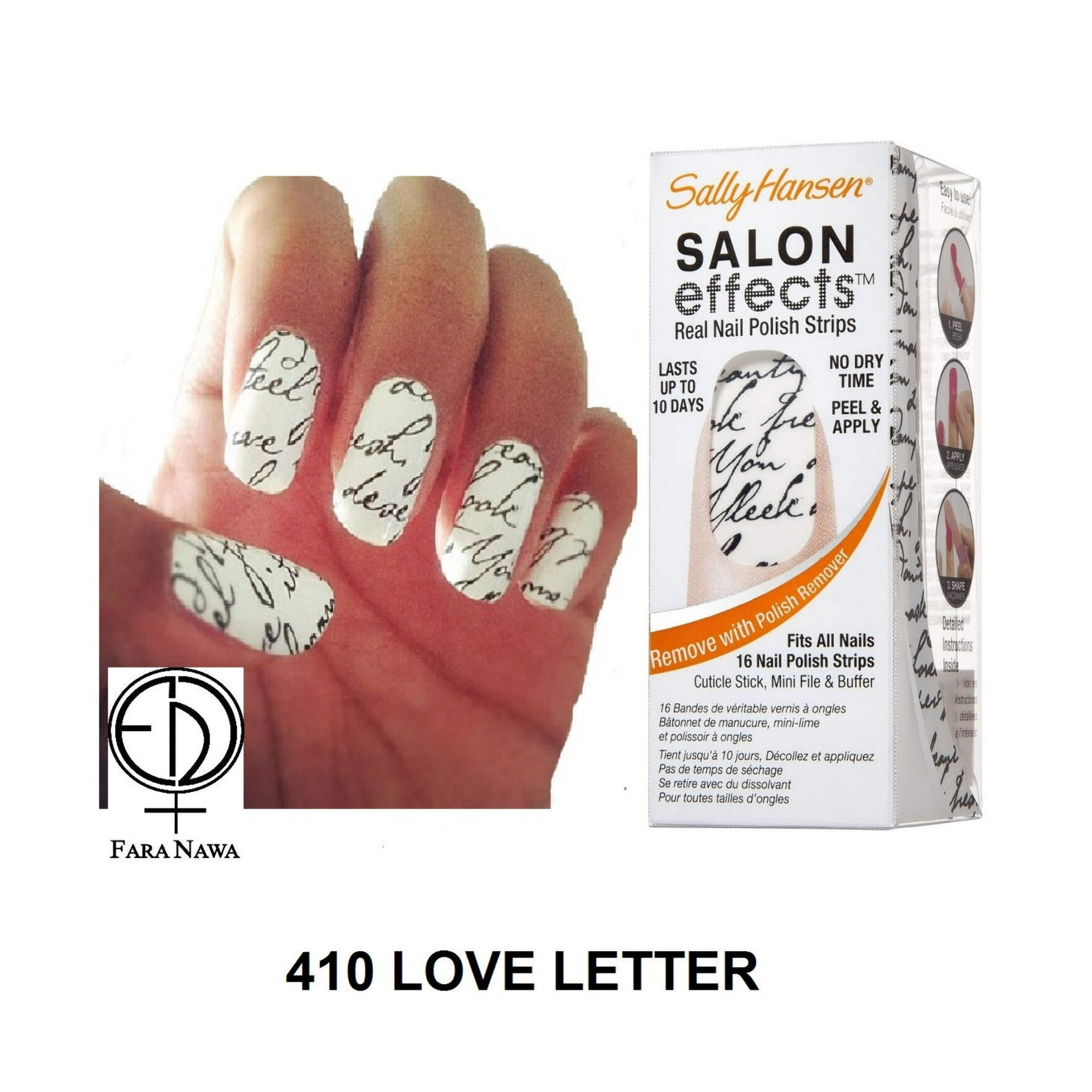 Sally Hansen Salon Effects Nail Polish Strips, 16 ea