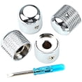 thumbnail image 1 of 1 Set Professional Metal Guitar Tone Volume Knob Caps Replacement Guitar Parts, 1 of 7