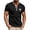 Black, variant on Henley Shirts for Men Summer Short Sleeve Casual Coconut Tree Graphic T Shirts Beach Vacation Outfits