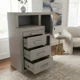 thumbnail image 2 of Cajonera alhajero con llave R21 Muebles Anayanzy Moderna 4 cajones blanco, 2 of 6