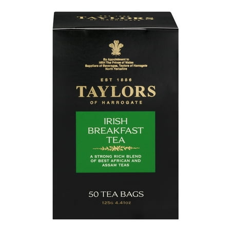 Taylors Of Harrogate Irish Breakfast Tea - 50 CT50.0 (Best Tea In Ireland)