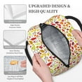 thumbnail image 3 of Pofeuu Colorful Leaves Print Lunch Bag for Adult Insulated Lunch Box,Leakproof Cooler Food Lunch Containers Reusable High Capacity Lunch Tote Bags-One Size, 3 of 6