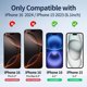 thumbnail image 2 of Protector de pantalla Ambison Matte Glass para iPhone 15/16 6.1 pulgadas, paquete de 2, 2 of 8