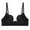 Black#, variant on Exerin Women's Plunge Backless Bra Underwire Push Up Padded Multiway Low Back Bras(32C,Beige)