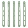 thumbnail image 1 of 5Pcs Silicone Cable Ties Cord Wrap Reusable Wraps for Electrical Organizers), 1 of 5