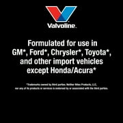 Valvoline MAXLIFE Power Steering Fluid + Stop Leak - 32 oz for High Mileage Systems