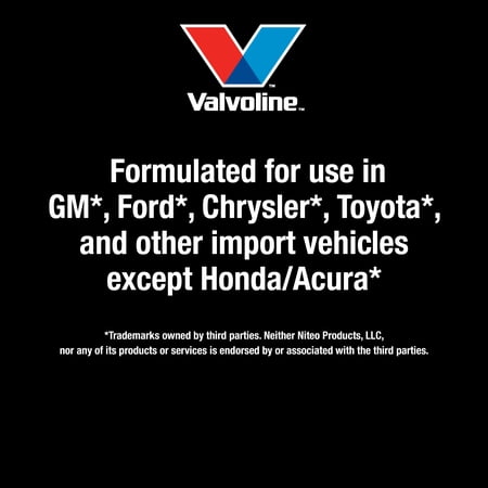 Valvoline MAXLIFE Power Steering Fluid   Stop Leak - 32 oz for High Mileage Systems
