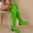 Green, variant on Babysbule Women's Boots Fashion Fall/Winter Candy Low Heel Patent Leather Side Zip Tall Over-the-Knee Boots
