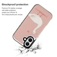 thumbnail image 6 of Compatible with iPhone 11 12 13 mini 14 15 16 Pro Max Plus Wallet Case with Card Holder, PU Leather Kickstand Card Slots Case ( Goose Love Heart, iPhone 15), 6 of 7