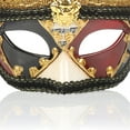 thumbnail image 4 of 2025 Unisexe Mascarade Demi-Visage Fête Oeil, 4 of 8