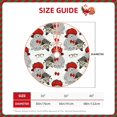 thumbnail image 2 of Rateoe Rabbit And Hedgehog Pattern Christmas Tree Skirt with Ties , Christmas Tree Decorations, Farmhouse Christmas Decor Xmas Holiday Decorations-36", 2 of 6