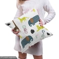 thumbnail image 4 of Ambesonne Animal Fabric by the Yard Upholstery, Savannah Wildlife, 10 Yards, Multicolor, 4 of 4