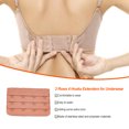 thumbnail image 1 of Extension Strap Bra Extenders Buckle 4 Extender Hook Breathable Practical Accessories Adjustable Replacement 3 Rows Underwear clay color, 1 of 5
