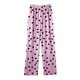 thumbnail image 5 of Pantalones largos para niños, pantalones casuales holgados para estar en casa, pantalones para dormir, pantalones holgados de pierna ancha para niños y niñas, pantalones de poliéster para niños, 5 of 5