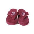 thumbnail image 2 of Happy Feet Mens and Womens Texas A & M Aggies NCAA Comfy Flop Slippers, 2 of 4