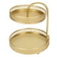thumbnail image 2 of Fyearfly Bandeja de Fruta de 2 Niveles Dorado Elegante de Gran Capacidad Soporte Decorativo para Cupcakes Fruta Aperitivos postres Organizador para Fiesta en casa Cocina hogar, 2 of 5