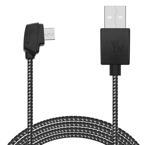 Hanatora Cable De Carga Usb Para Mando A Distancia Trenzado De Nailon Para Dji Mavic 2 Pro/Zoom Mavic Mini Mini Se Mavic Pro Mavic Air Spark Drone Control Accesorios