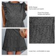 thumbnail image 4 of Vestido sin mangas,Vestido de mujer Vestido de verano con estampado floral Vestido con estampado floral Eficiencia maximizada, 4 of 5