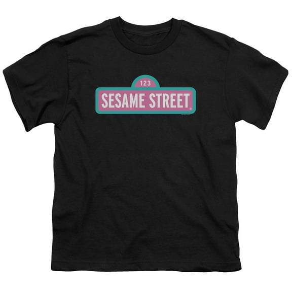 Sesame Street - Alt Logo - Youth Short Sleeve Shirt - Large