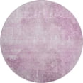 thumbnail image 2 of Addison Rugs Mayfield Premium Machine Washable Transitional Modern Pink Round Rug, 8' x 8', 2 of 6
