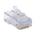 thumbnail image 1 of Platinum Tools EZ-RJ45 - Connecteur Réseau - RJ-45 (m) - CAT 6 - transparent, Clair (Lot de 500), 1 of 1