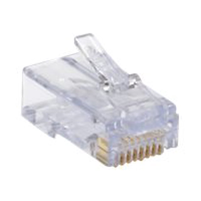 Platinum Tools EZ-RJ45 - Connecteur Réseau - RJ-45 (m) - CAT 6 - transparent, Clair (Lot de 500)