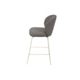 thumbnail image 5 of New Spec Furniture Upholstery Fabric Contemporary Counter Stool Height In Gray Set Of 2, 5 of 6