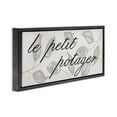 thumbnail image 3 of Stupell Industries French Vegetable Garden Quotes and Sayings Painting Black Floater Framed Canvas Art Print Wall Art, 31 x 14, 3 of 9