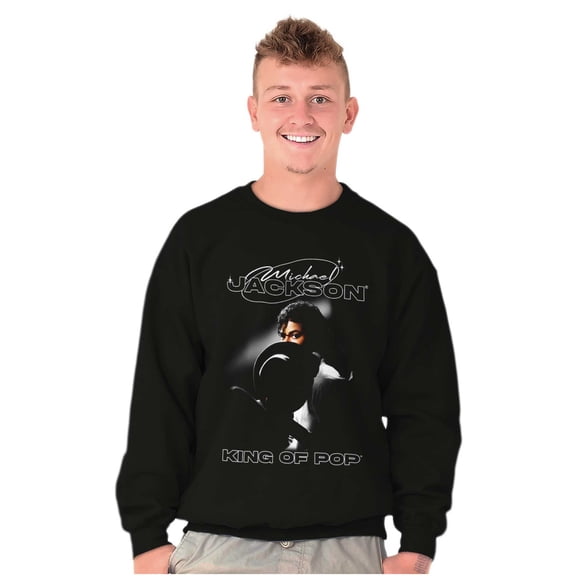 Michael Jackson Smooth Criminal Graphic Pullover Crewneck Sweatshirt Brisco Brands S