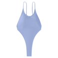 thumbnail image 2 of Sngxgn Swimsuit Women Tummy Control Vintage Swimsuits U Back Modest Swimwear(Blue,M), 2 of 8