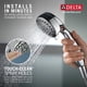 thumbnail image 4 of Alcachofa de ducha Delta Faucet 7-Spray Touch-Clean Chrome 75700, 4 of 7