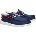 thumbnail image 2 of HEYDUDE Men Wally Americana Il, 4th of July Patriotic Shoes , Blue, 7, 2 of 6