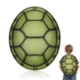 thumbnail image 1 of Accesorio de disfraz de caparazón de tortuga para cosplay, ideal para fiestas de Halloween y juegos de rol., 1 of 8