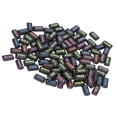 thumbnail image 3 of 100Pcs Alphabet Beads Plastic Perforated Mixed Color Letter Rectangular Jewelry Accessories, 3 of 8