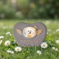 thumbnail image 4 of EGNMCR Pet Memorial Sign Cement Keepsake For Dogs And Cats With Heartfelt Message Stone Pets Memorial Sign, 4 of 7