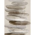 thumbnail image 3 of PI Studio 12x14 Black Modern Framed Museum Art Print Titled - Stacked Rocks II, 3 of 5
