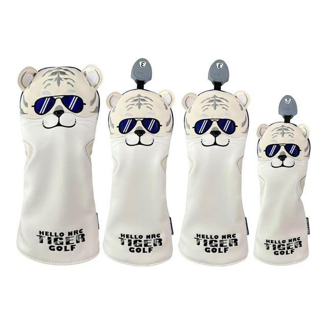 Funda para palos de golf DYNWAVEMX 4 Uds Impermeable Gris