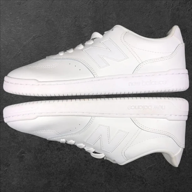 New Balance BB80 Sneaker Men's 10 Women's 11.5 White Shoe