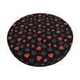 thumbnail image 1 of Easygdp Poker Creative Symbols Print Easy To Install Bar Stool Covers&Stool Covers Round&Elastic Stool Cover, Barstool Covers,Washable&Bottom With Elastic Edge-12 inch, 1 of 7