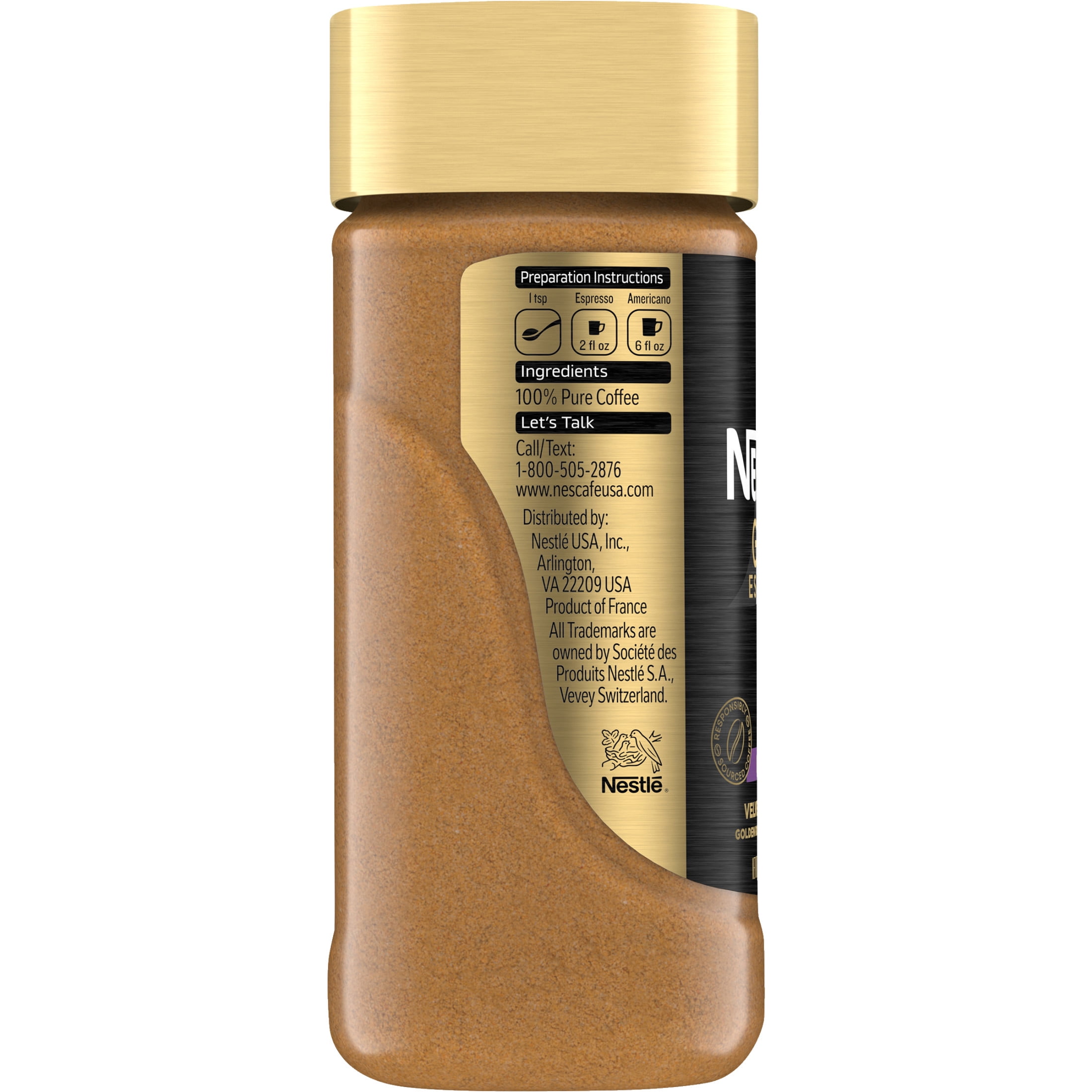 NESCAFÉ Gold Espresso Intense, Instant Coffee, 3.5 oz