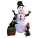 thumbnail image 3 of Adorno Inflable Navideño De Pingüino Y Muñeco De Nieve Para El Jardín De Invierno., 3 of 9