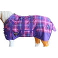 thumbnail image 2 of 54" 1200D Miniature Weanling Donkey Pony Horse Foal Winter Blanket Purple 51971B, 2 of 4
