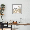 thumbnail image 3 of Stupell Industries Rustic Lodge Fresh Hot Coffee Gray Framed Giclee Art, 17 x 17, by Kim Allen, 3 of 8