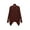 Brown, variant on Women's Casual Solid Long Sleeve Loose Fit Open Cardigan