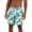 Bright White Combo, variant on Club Room Mens Floral  Swim Trunks