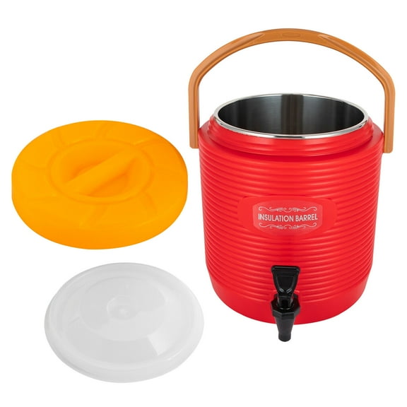 Hot and Cold Drink Dispenser, Insulated Beverage Dispenser with Faucet