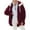 Red, variant on Aoochasliy Womens Jackets and Coats Plus Size Winter Warm Loose Plush Zip Hooded Coat