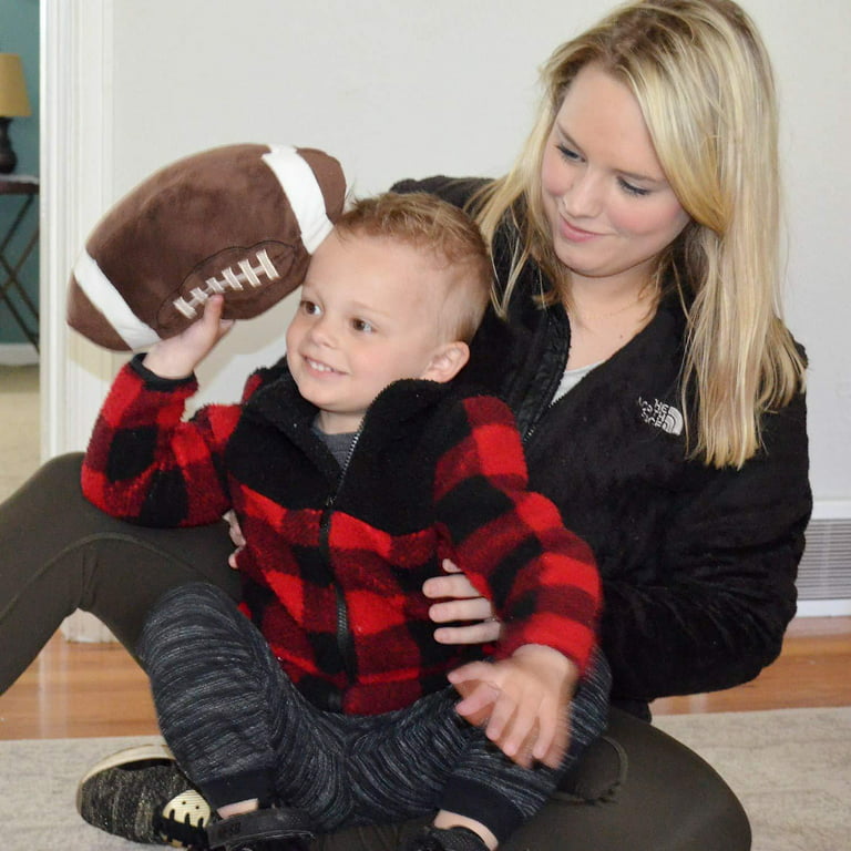 CatchStar Football Plush Toys Baby: Boy Stuffed Fluffy Stuff Pillow for  Kids Toddler